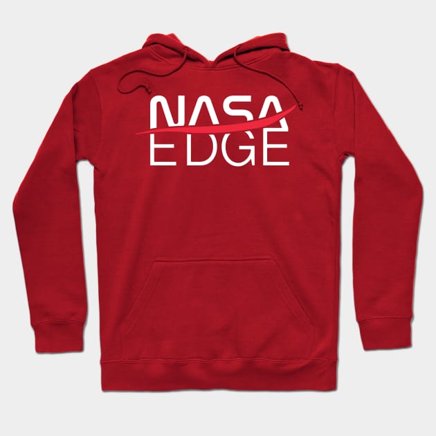 NASA EDGE New Logo Hoodie by HIDENbehindAroc